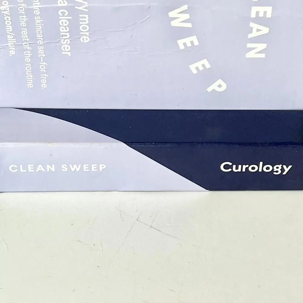 Curology Clean Sweep Cleanser Face Wash Makeup Remover Travel .5 fl oz 15ml NIB